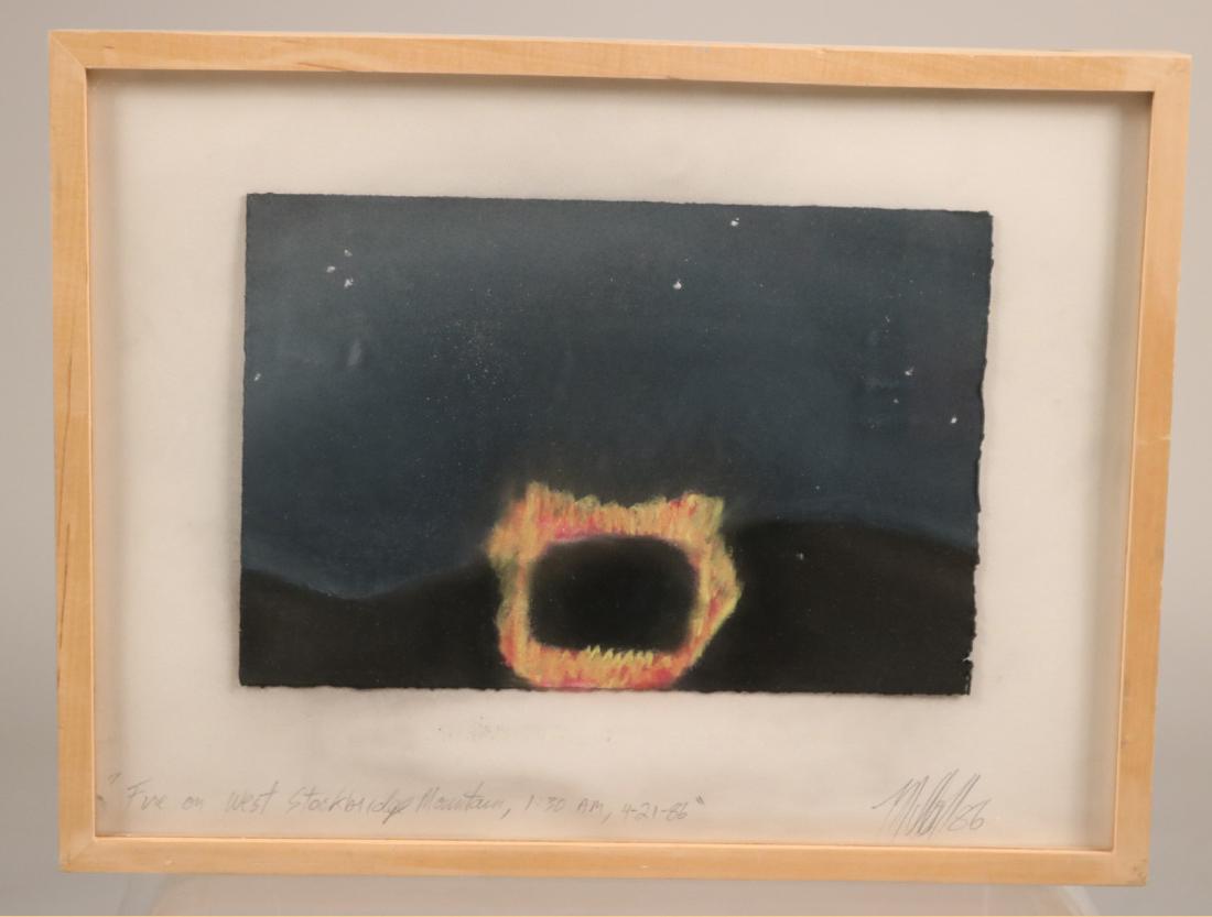 Pastel on Paper, Abstract, Mark Milloff (1 of 6)