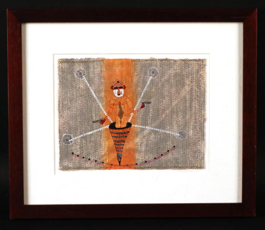 Mixed Media on Handmade Paper, Domenico Zindato (1 of 5)