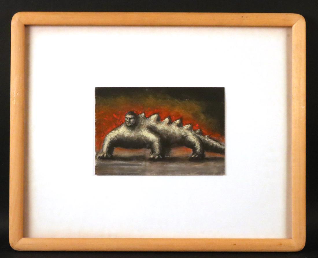 Pastel on Paper, "Shell," Peter Booth (1 of 4)