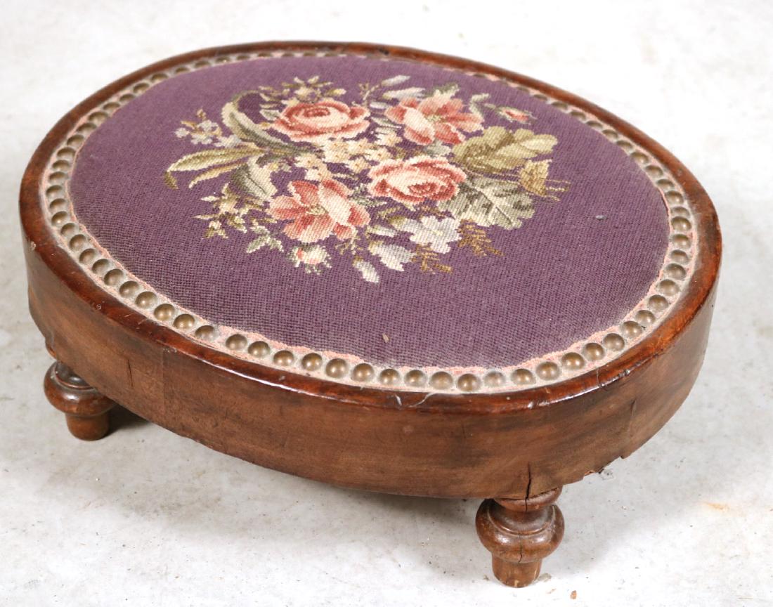 Regency Mahogany Footstool (1 of 5)