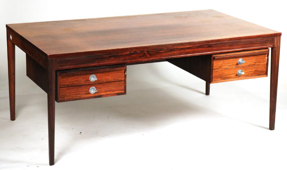 Finn Juhl Teak Executive "Diplomat" Desk (1 of 10)