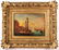 Oil on Panel, Venetian Canal Scene