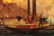 Oil on Panel, Venetian Canal Scene - 3