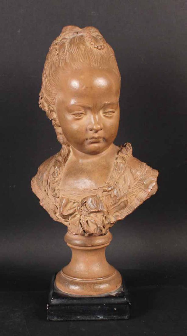 Classical Female Bust with Pearls (1 of 6)