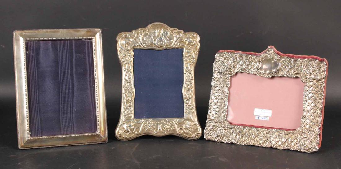 Two English Silver Picture Frames (1 of 4)