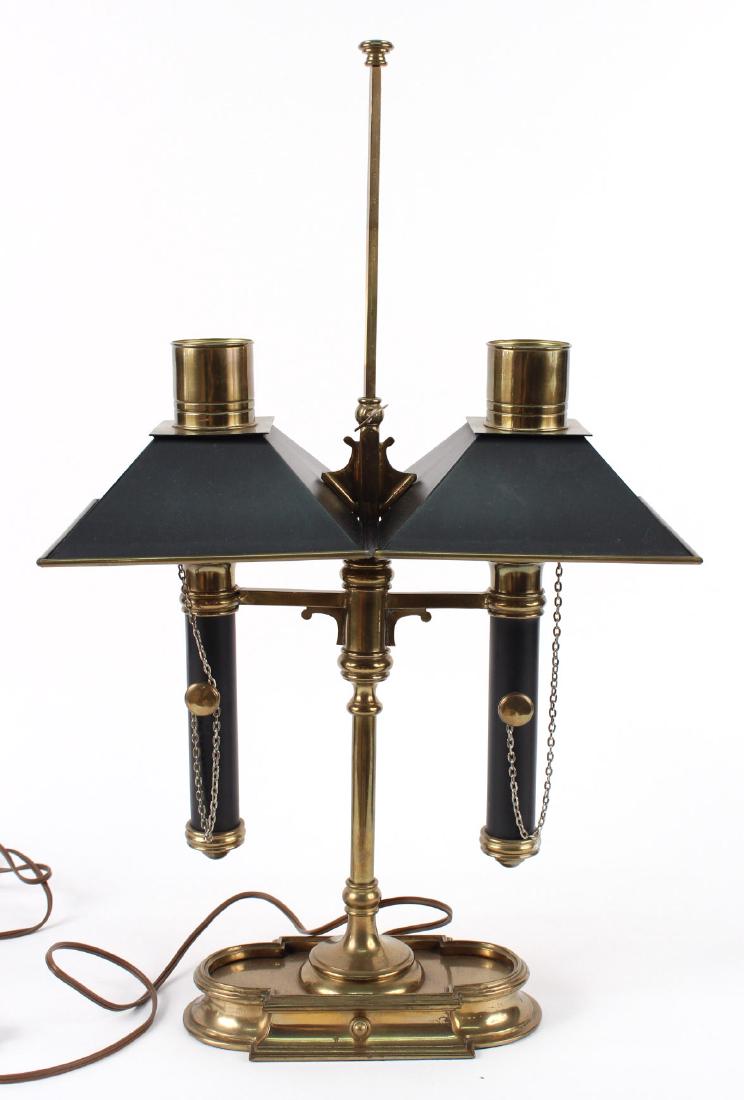 Regency Style Cast-Brass Bouillotte Lamp (1 of 5)
