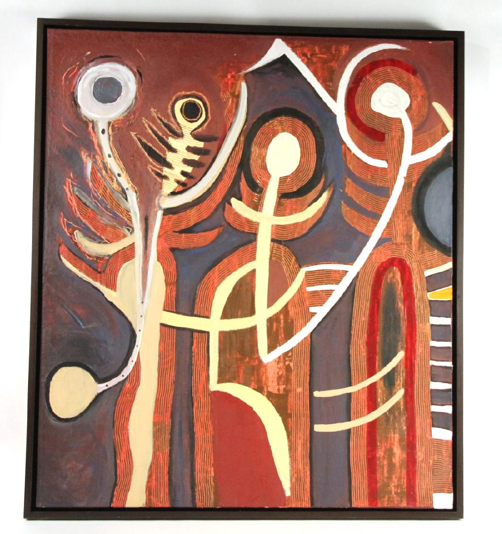 Oil on Canvas, "Trio," Michael Kelly Williams (1 of 8)