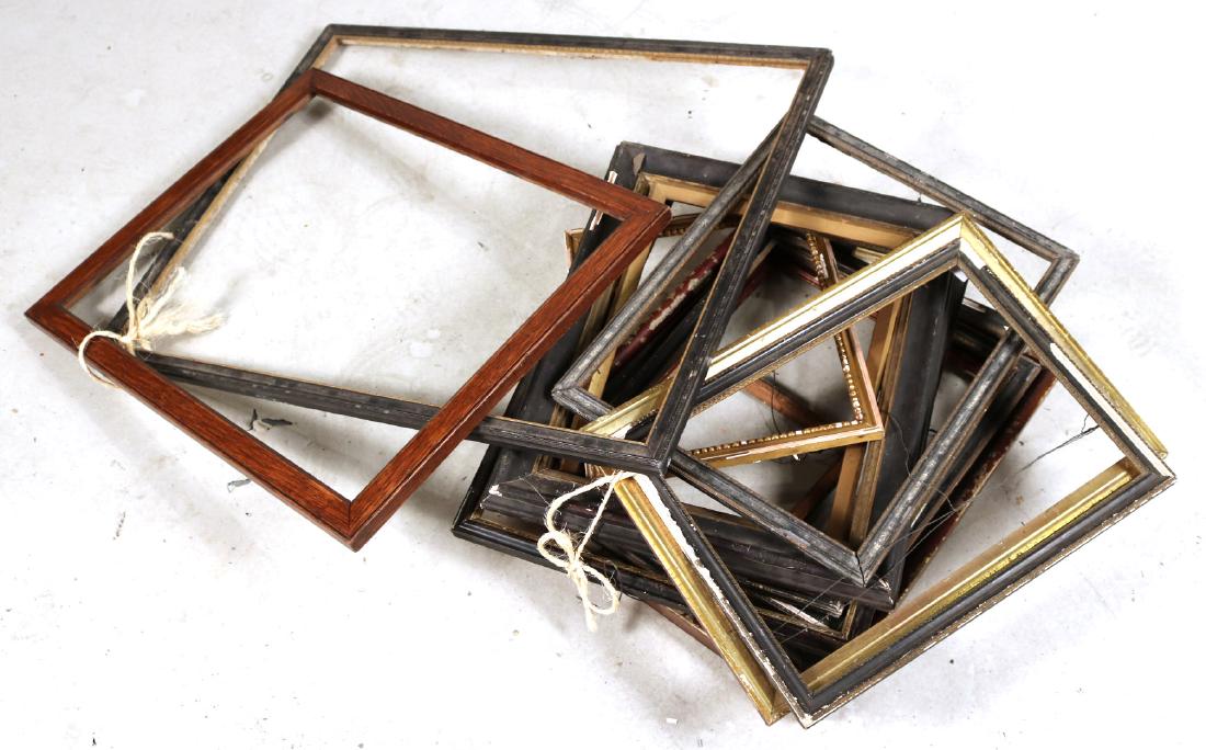 Thirteen Vintage Wood Picture Frames (1 of 7)