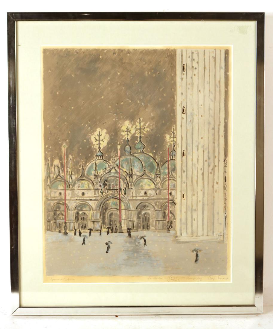 Watercolor, St. Marks Basilica, Rolf Gerard (1 of 4)
