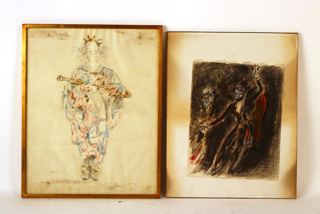 Mixed Media, Opera Scene, Rolf Gerard (1 of 8)