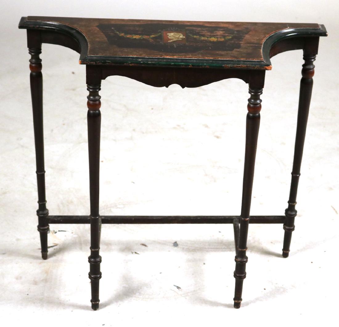 Neoclassical Paint-Decorated Side Table (1 of 7)