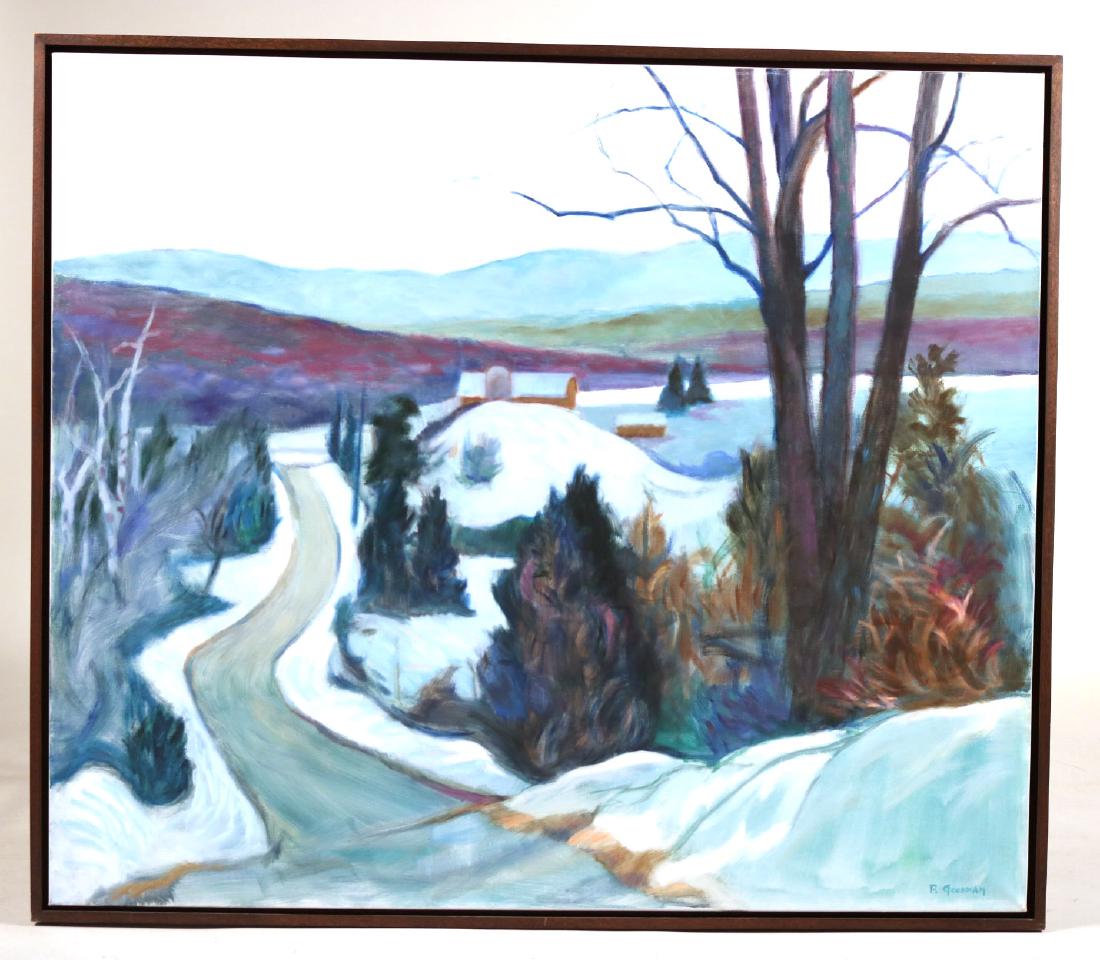Oil on Canvas, Landscape, Barbara Goodman (1 of 6)