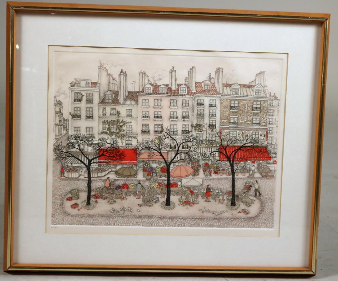 CUCA ROMLEY クーカロムレイ絵画　リトグラフ　カラーエッチング CUCA ROMLEY クーカロムレイ絵画 リトグラフ カラーエッチング