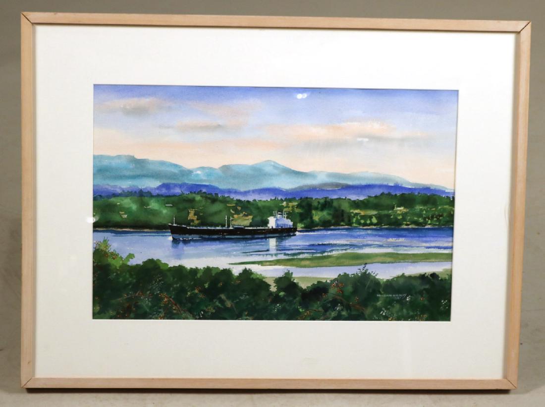 Watercolor, London Victory, William Ilsley (1 of 4)