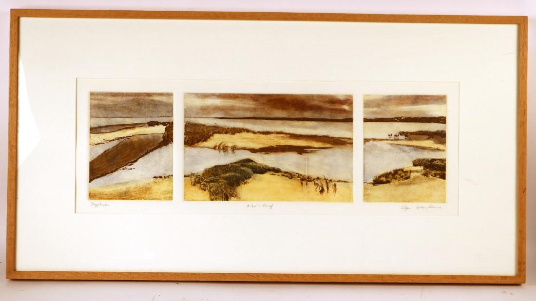 Etching, Tide Pools, Olga Poloukhine (1 of 8)