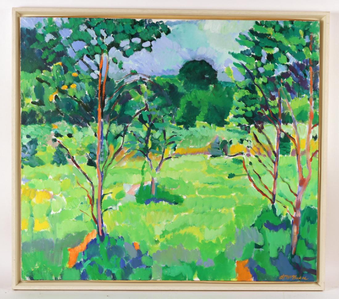 Oil on Canvas, Spring Landscape, Jane McNichol (1 of 5)