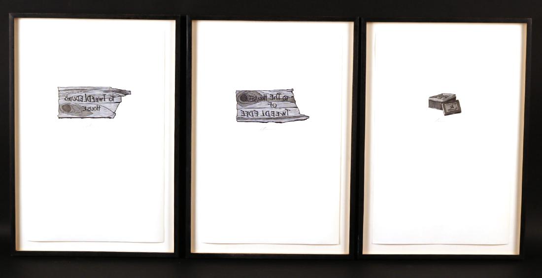 Three Wood Engravings, Barry Moser (1 of 8)