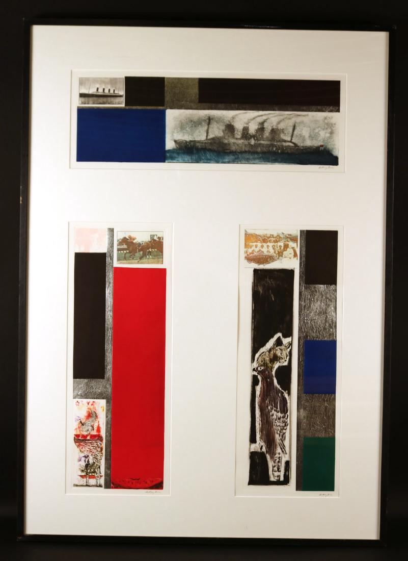 Monoprint Triptych, Anthony Rice (1 of 6)