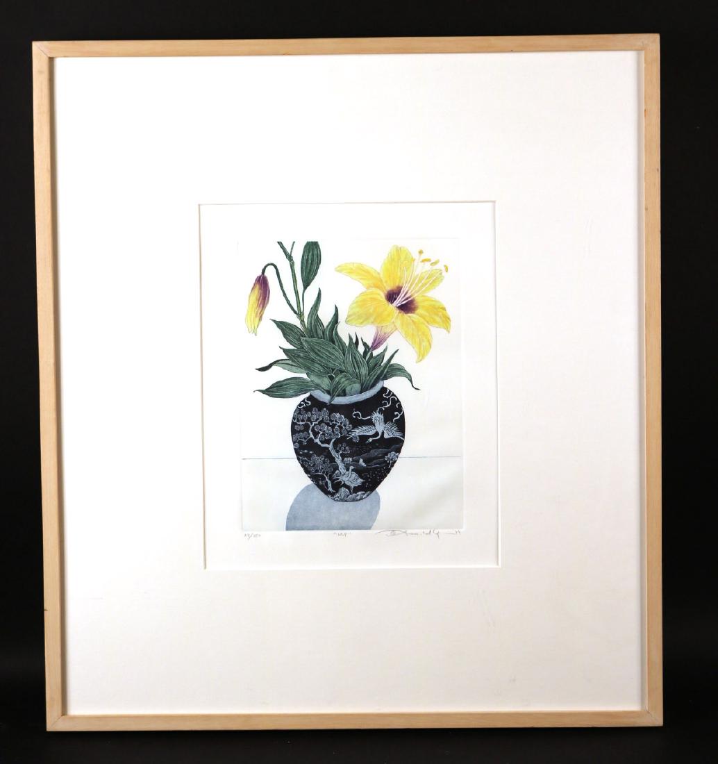 Etching, Intaglio, Lily, Arnold Iger (1 of 6)