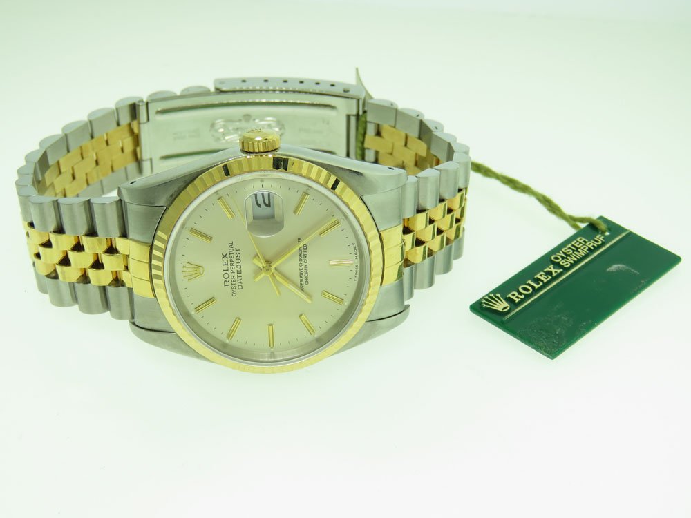 ROLEX 16233 TWO TONE MEN’S WRIST WATCH (1 of 5)