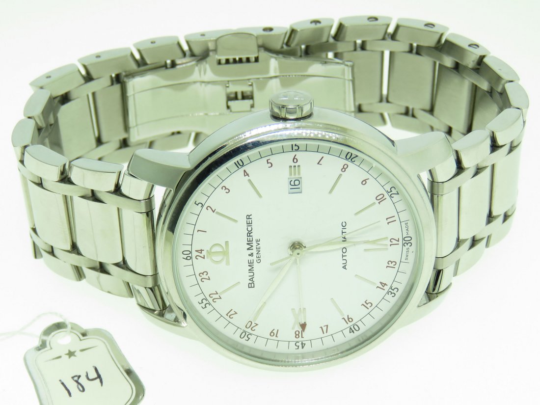 BAUME & MERCIER 65494 LARGE SIZE MEN’S WRIST WATCH (1 of 7)