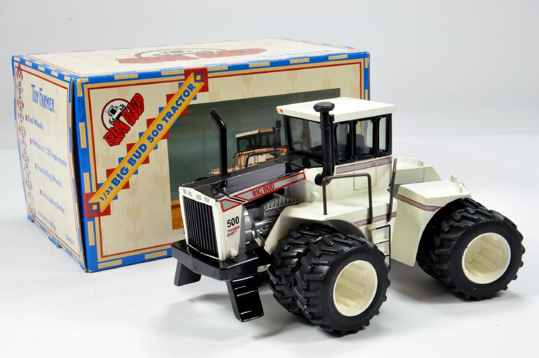 Ertl Britains 1/32 for Toy Farmer Big Bud 500 Tractor: Ertl Britains 1/32 for Toy Farmer Big Bud 500 Tractor on Duals. NM to M in Box.
