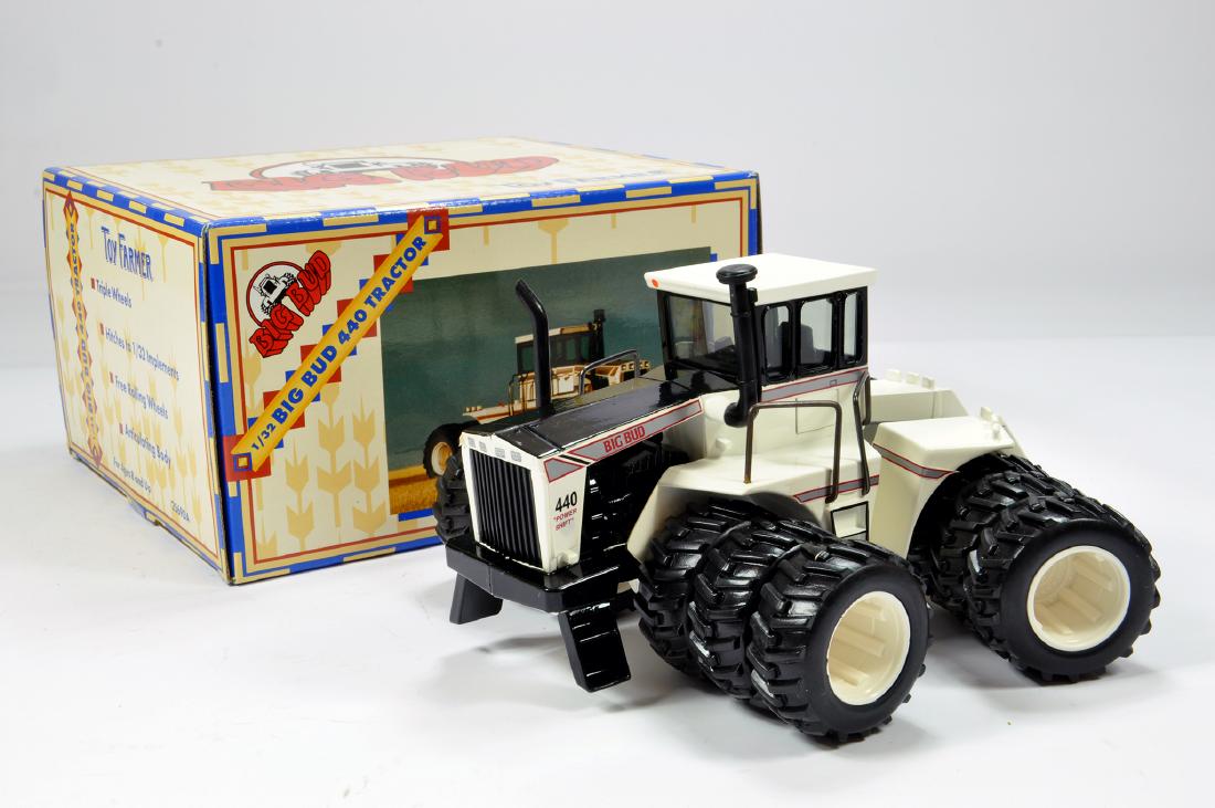 Ertl Britains 1/32 for Toy Farmer Big Bud 440 Tractor: Ertl Britains 1/32 for Toy Farmer Big Bud 440 Tractor on Triples. NM to M in Box.