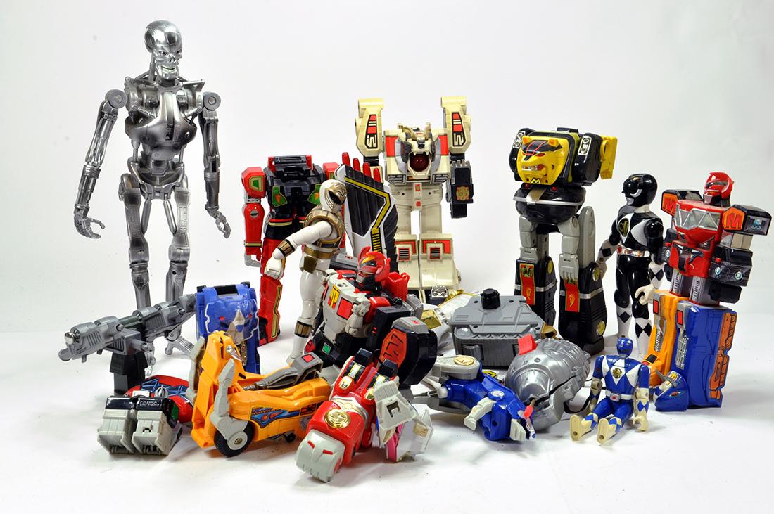power rangers transformers toys