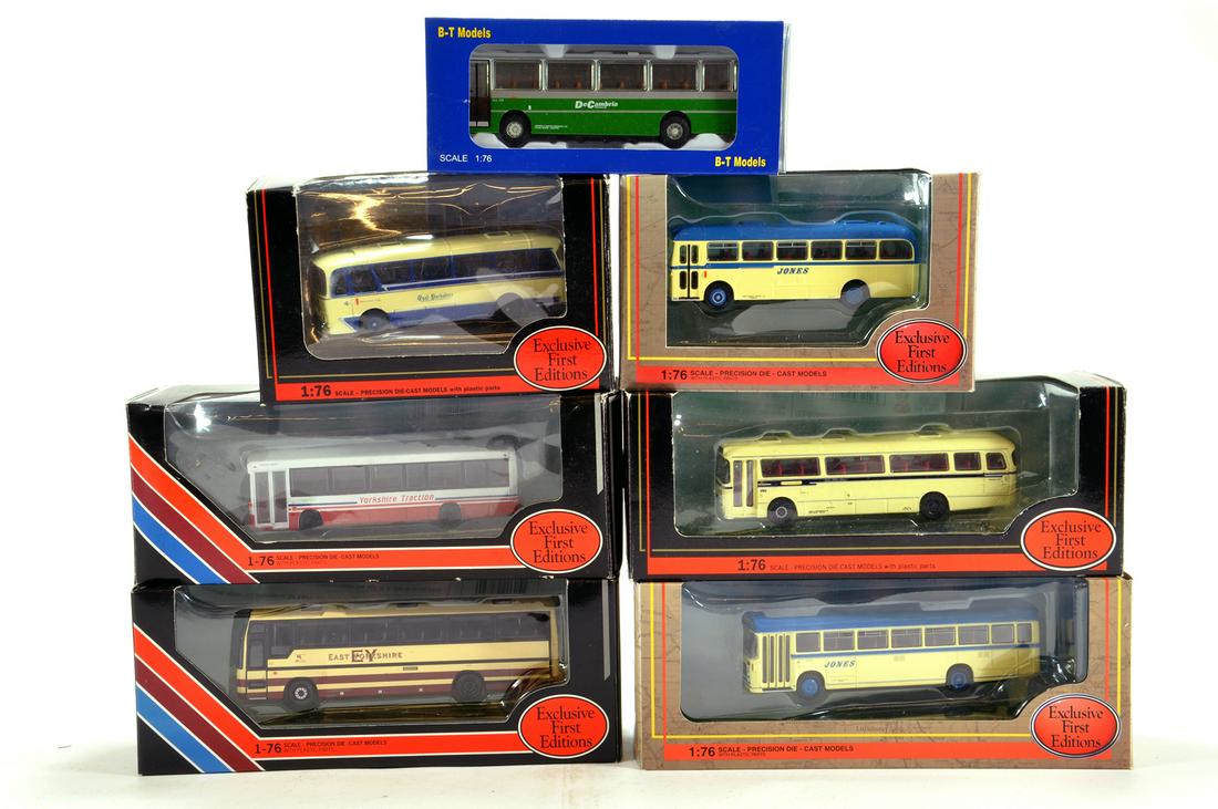 Assortment of diecast bus models comprising varoius EFE (1 of 1)