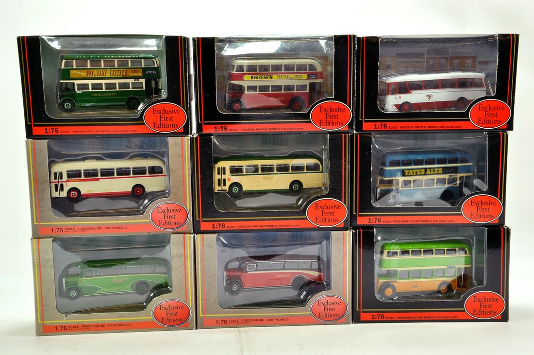 Assortment of 1/76 diecast bus issues comprising (1 of 1)