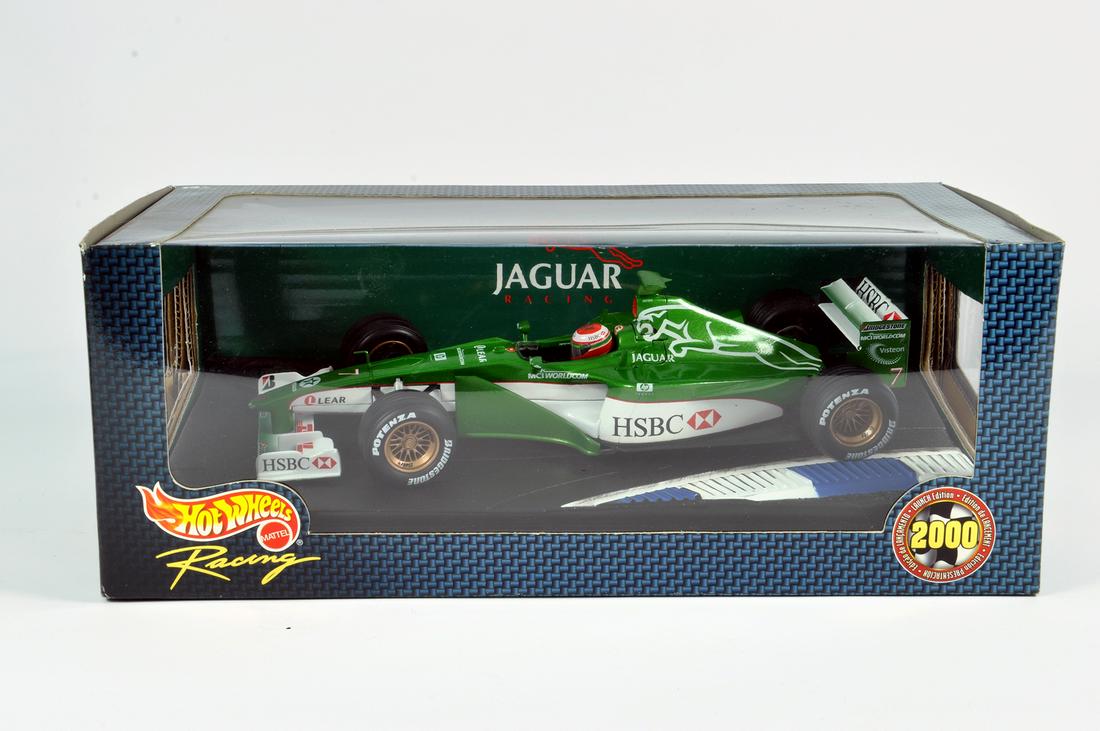 Hot Wheels 1/18 diecast issue comprising Jaguar F1 Car. (1 of 1)