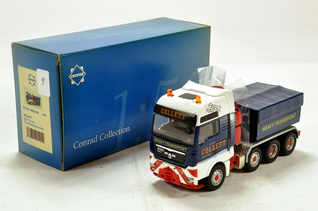 Conrad 1/50 Truck issue comprising Special Edition MAN (1 of 1)