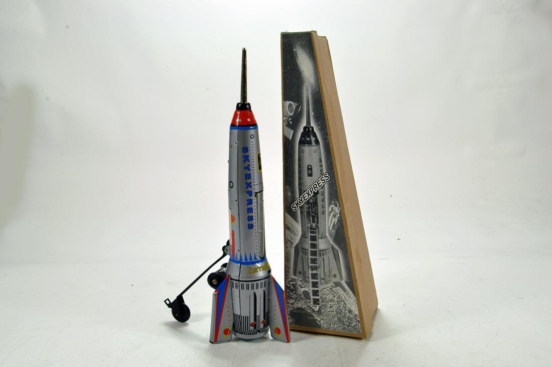 Sky Express Tin Plate Friction Driven Toy with Box.: Sky Express Tin Plate Friction Driven Toy with Box.