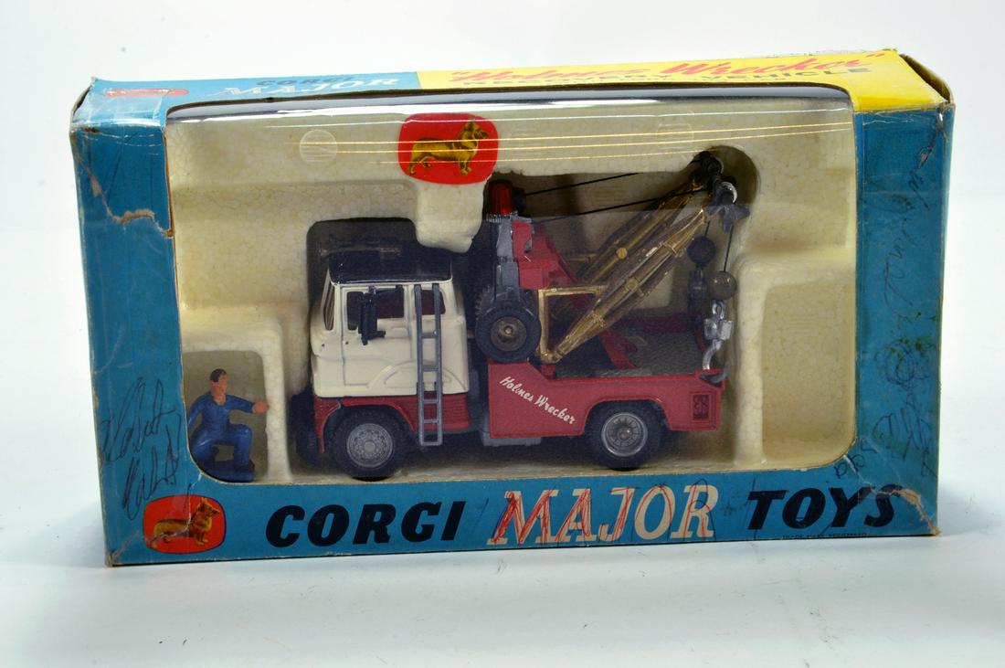 Corgi Major Holmes Wrecker Truck. VG to E in F Box.: Corgi Major Holmes Wrecker Truck. VG to E in F Box.