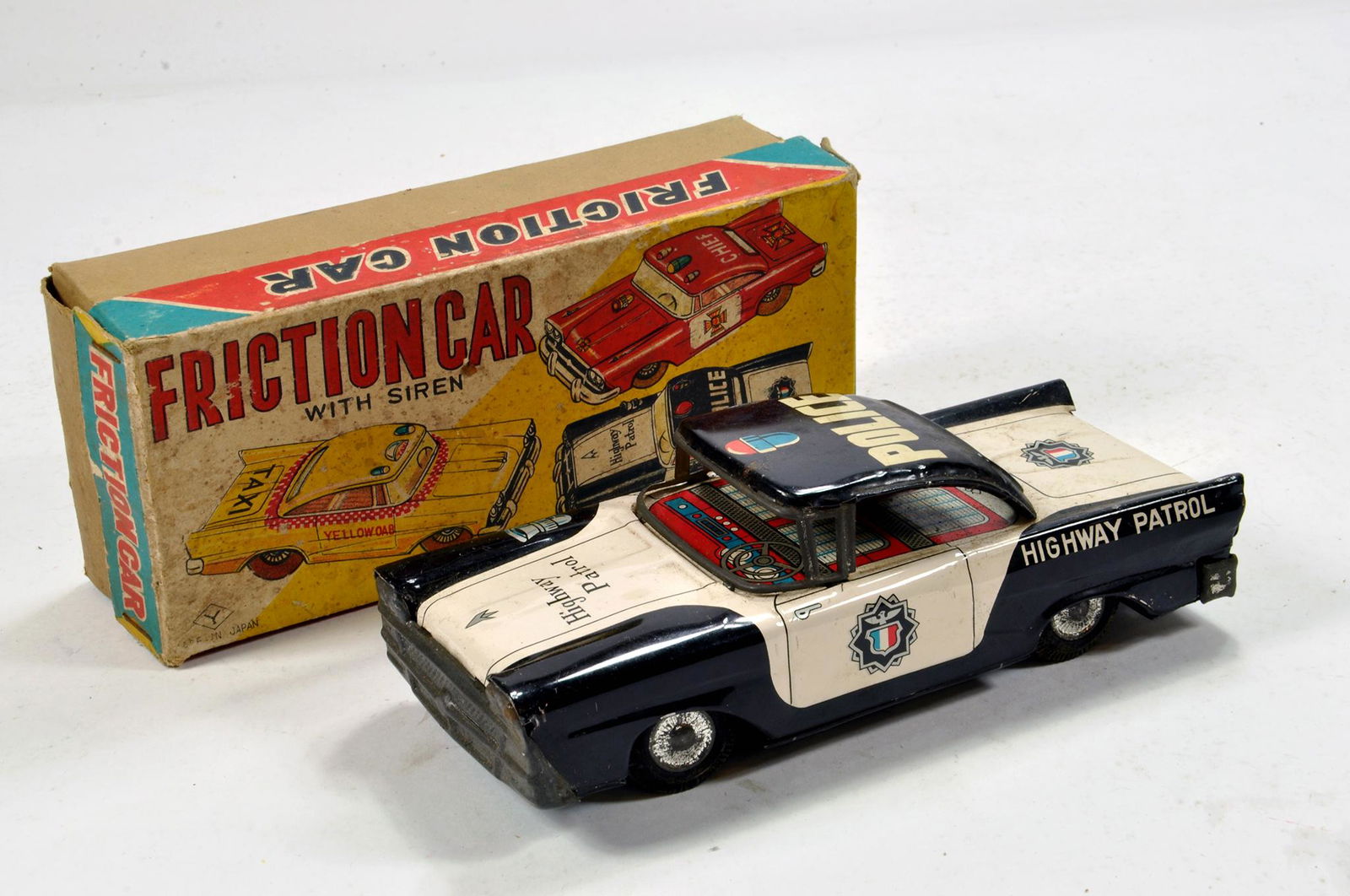 Scarce IY Metal Toys (Japan) Tin Plate Friction Driven (1 of 1)