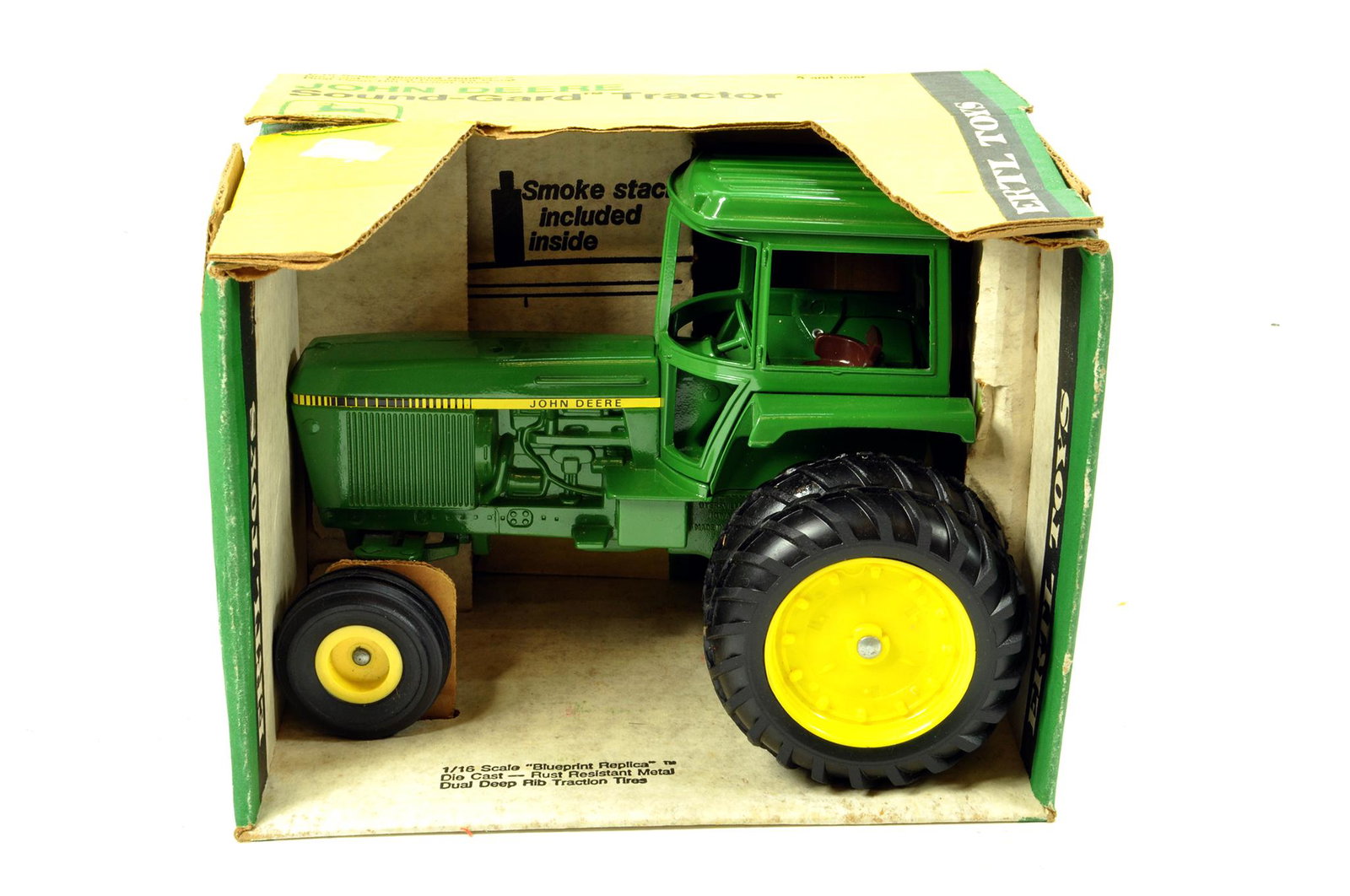 Ertl 1/16 John Deere Sound Gard Dual Wheel Tractor. (1 of 1)