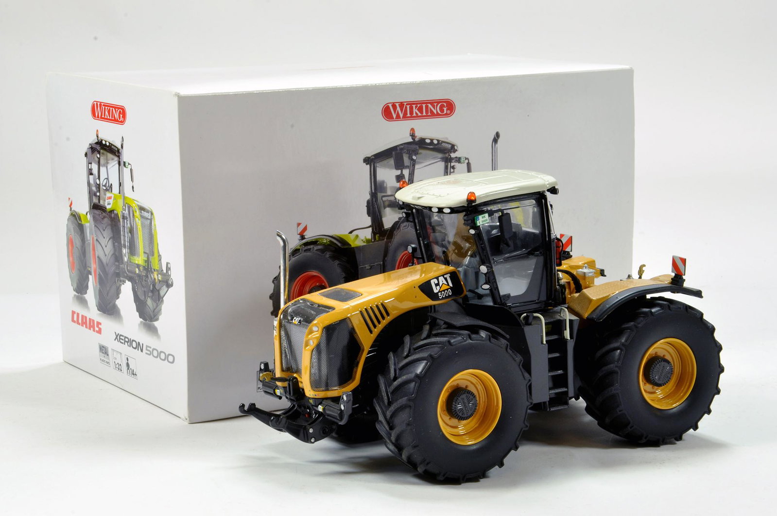 Universal Hobbies 1/32 Farm Issue comprising Claas: Universal Hobbies 1/32 Farm Issue comprising Claas Xerion CAT Special Edition Tractor. Generally E to NM.