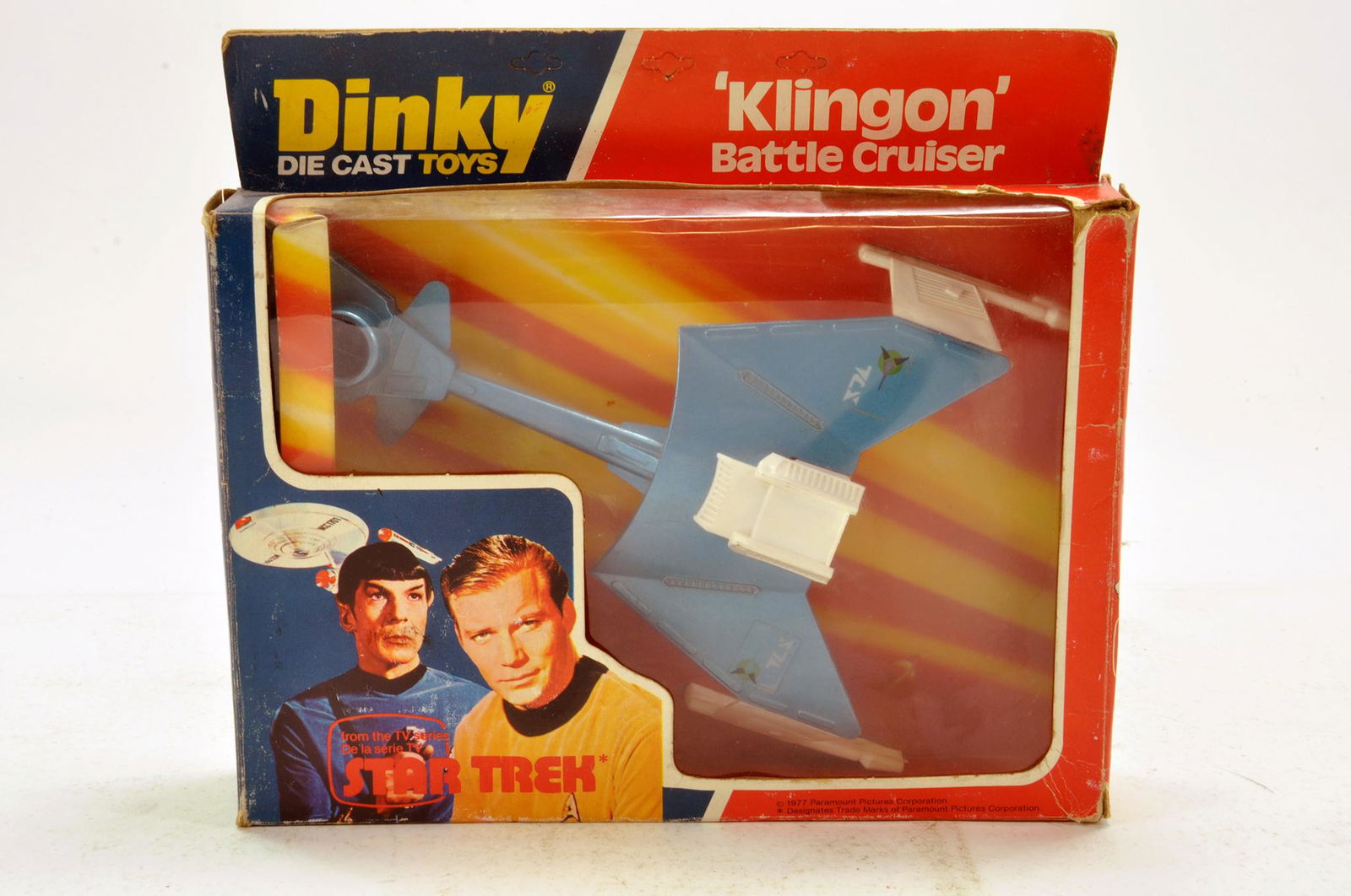 Dinky No. 357 Star Trek Klingon Battle Cruiser. (1 of 1)