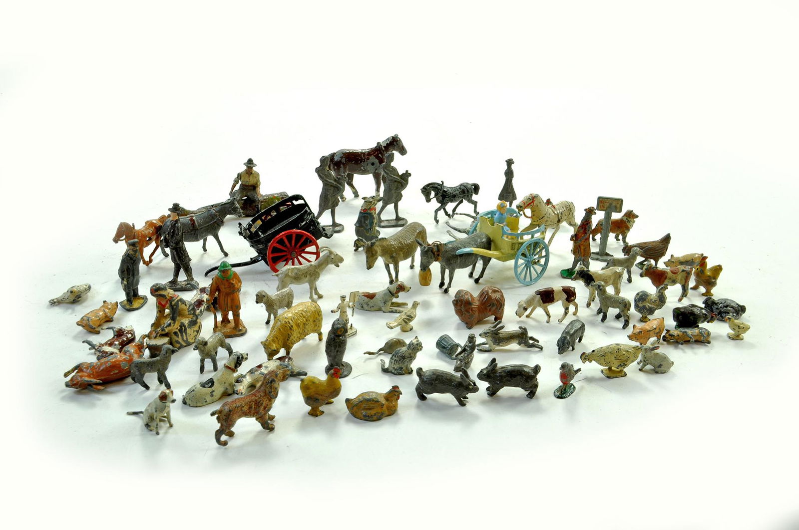 Lead Metal Animal group comprising some hard to find (1 of 1)