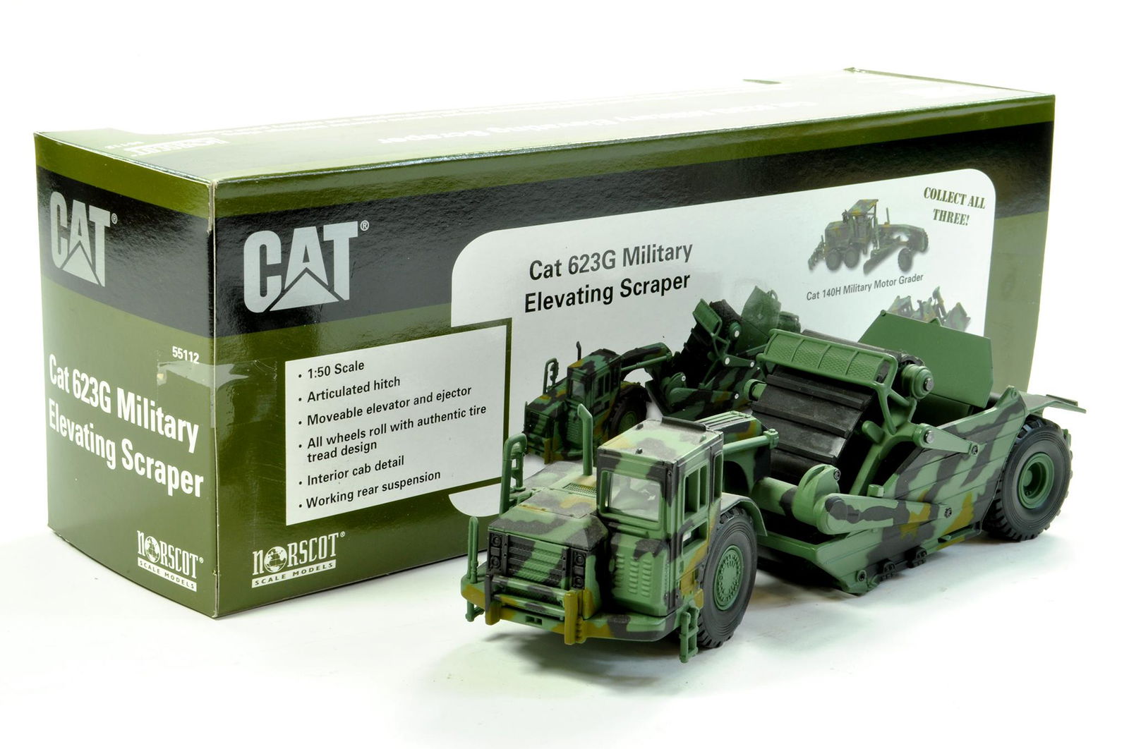 Norscot 1/50 diecast military construction issue (1 of 1)