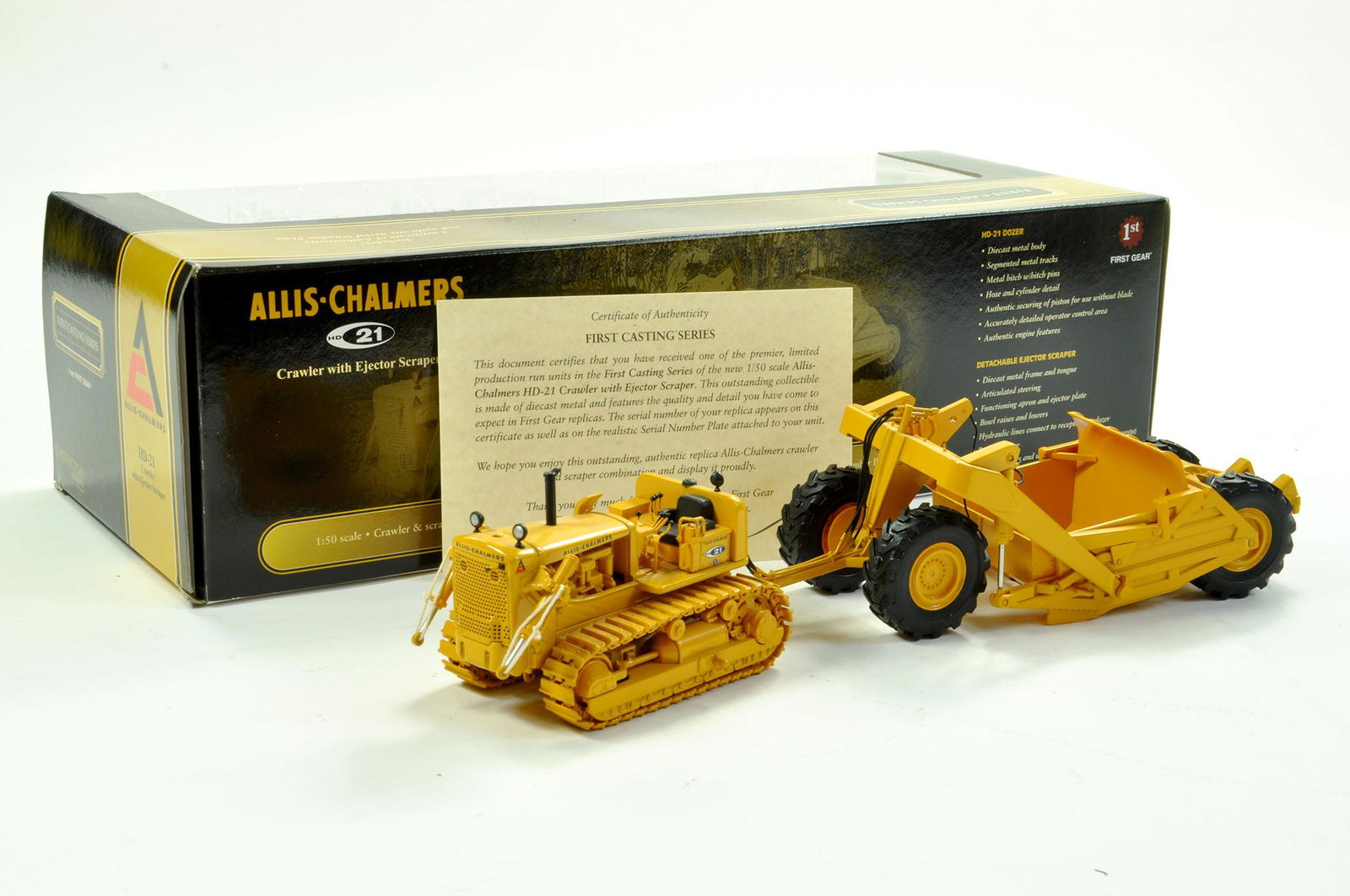 First Gear 1/50 diecast construction issue comprising (1 of 1)