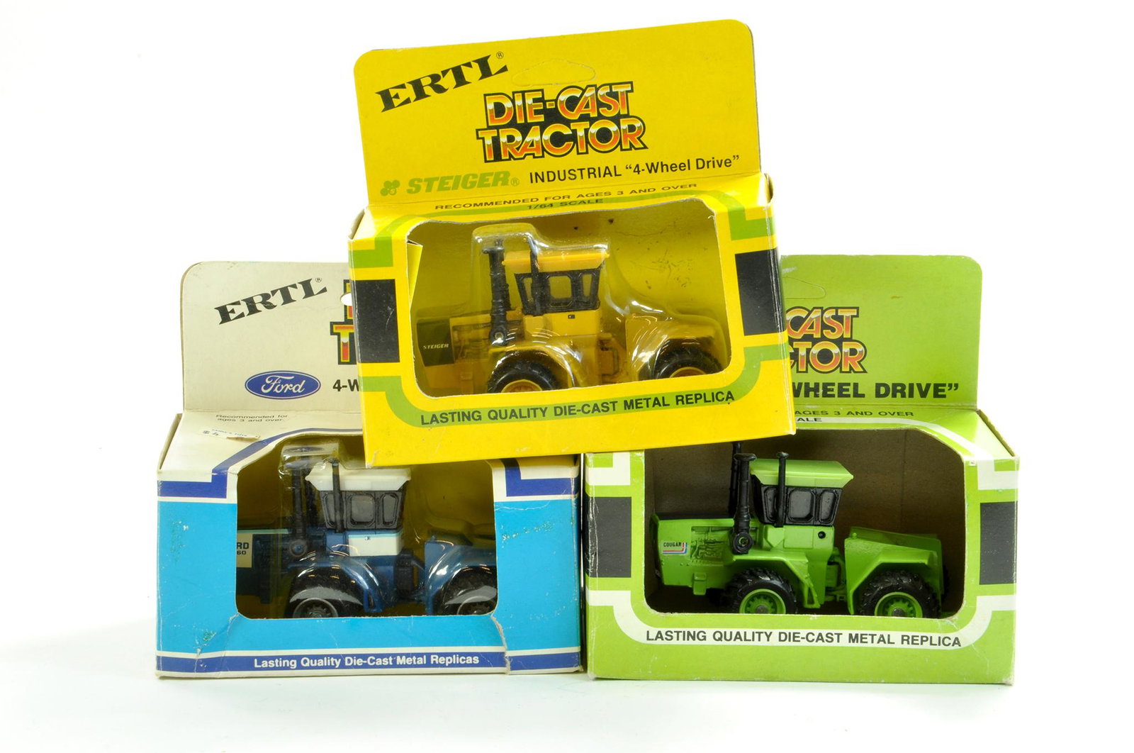 Ertl 1/64 Farm issues comprising Ford FW60, Steiger (1 of 1)
