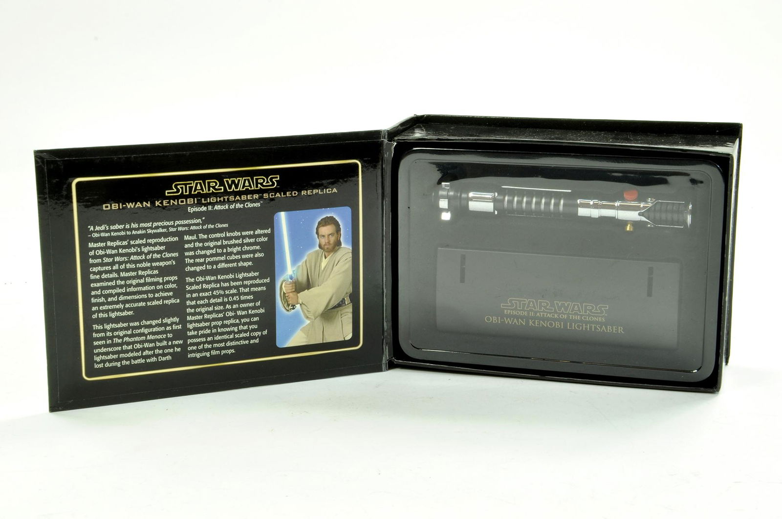 Master Replicas Obi-Wan Kenobi Lightsaber, Attack of (1 of 1)
