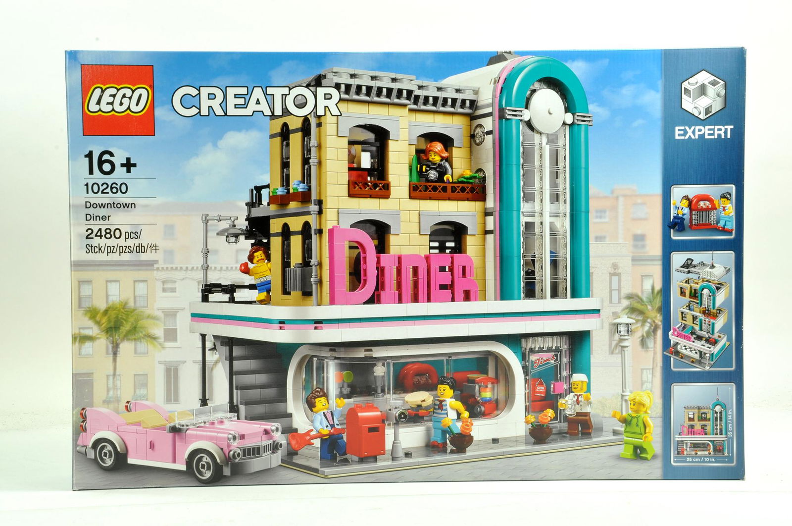 Lego Creator No. 10260 Downtown Diner. Kit has been (1 of 1)