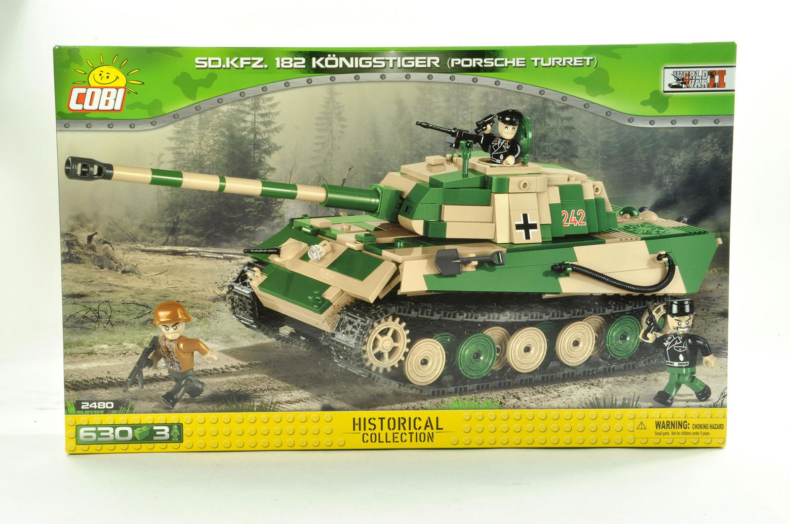 Cobi, like Lego Model Kit of a German Battle Tank. (1 of 1)