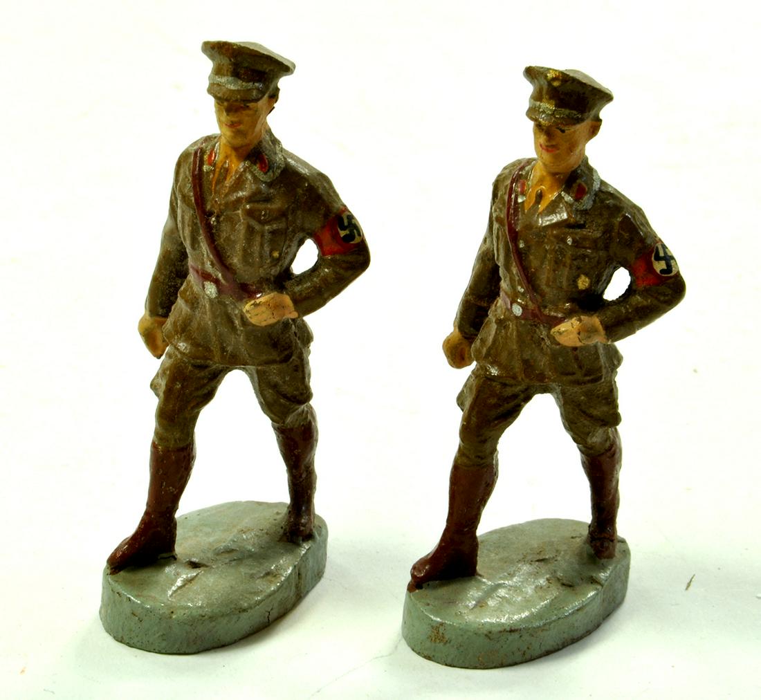 Duo of Elastolin - Composition Type German Soldier / (1 of 1)