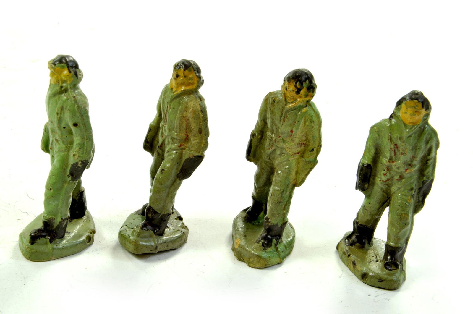 Four compositional themed pilot figures. Fair to Good. (1 of 1)