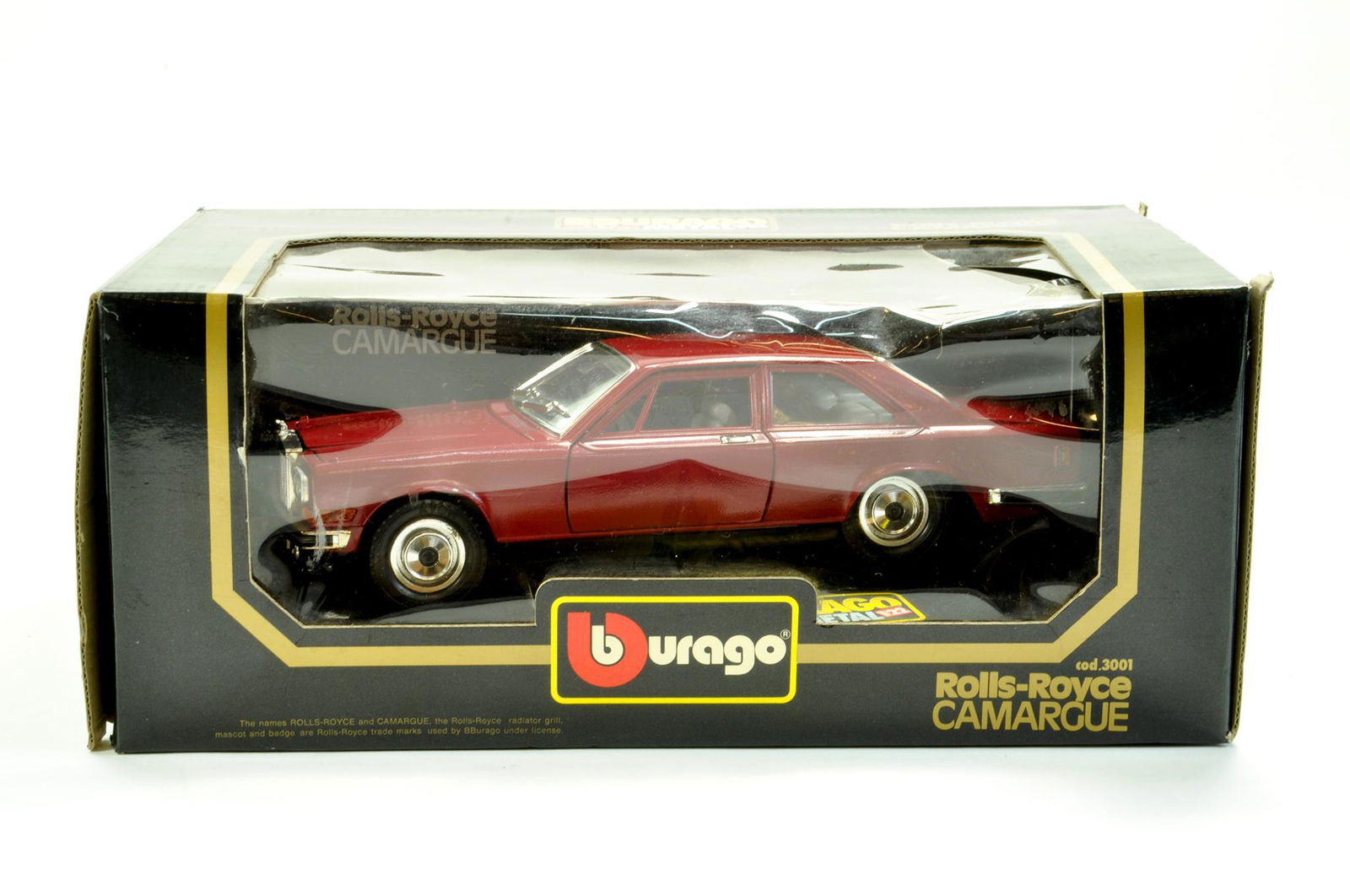 Burago 1/18 diecast Rolls Royce Camargue. Very good in (1 of 1)