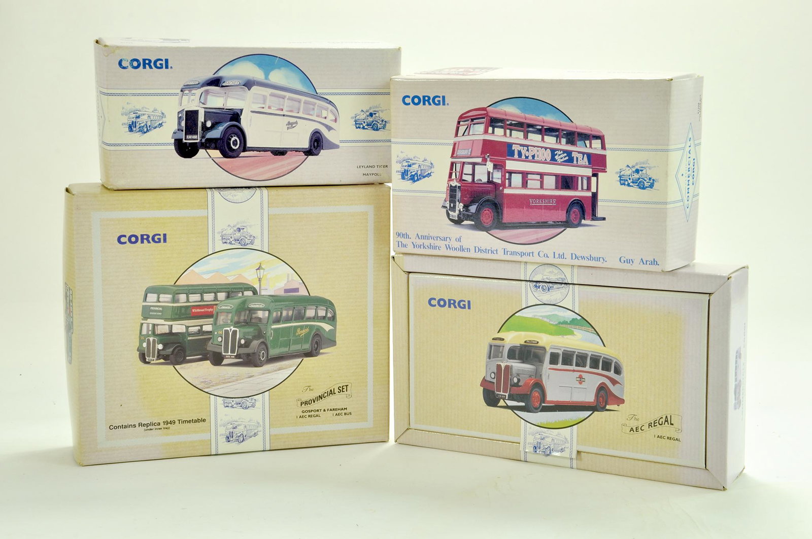 Corgi diecast Bus group comprising Classics Series. (1 of 1)