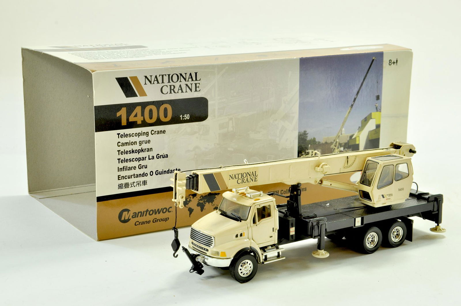 TWH 1/50 diecast truck issue comprising National Crane (1 of 1)